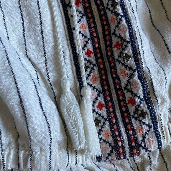 Old Navy Linen Viscose Blend Pants Romper - Picture 3 of 9